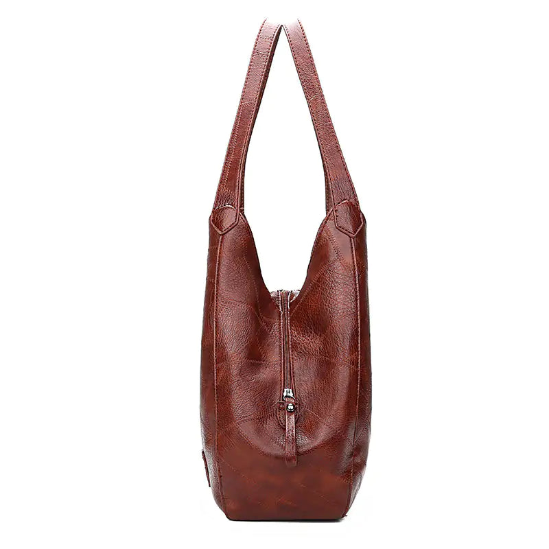 Classic Design PU Leather Handbag