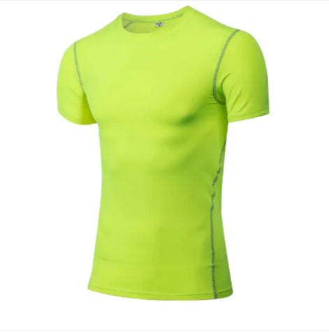 Solid Color Quick-Drying Short Sleeve