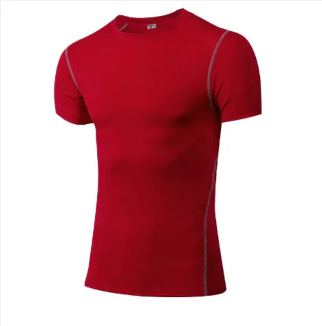 Solid Color Quick-Drying Short Sleeve