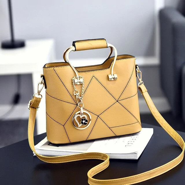 Luxury Geometric Design Women's Messenger Handbag