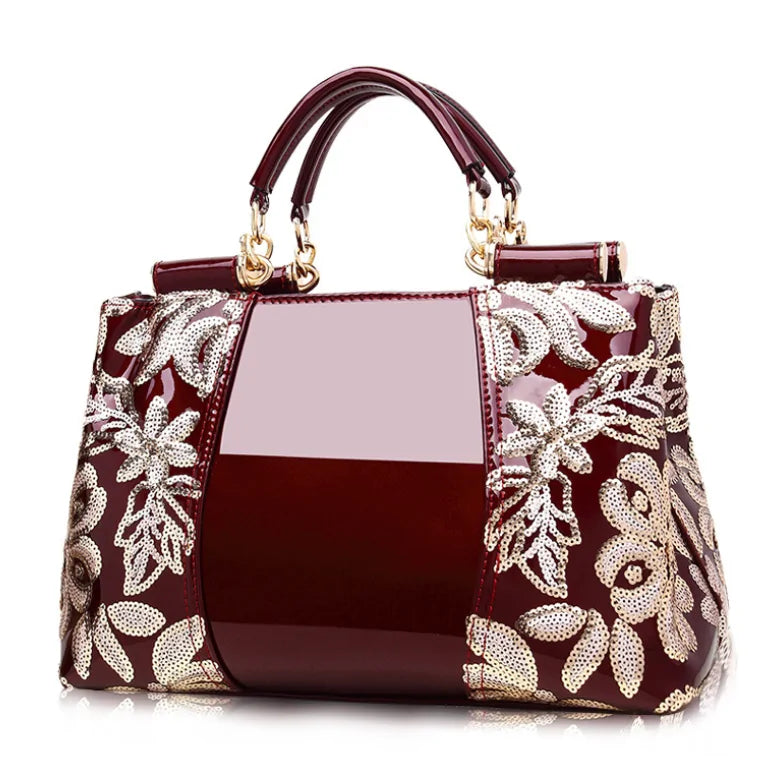 Luxury Embroidered Women's Shoulder Bag