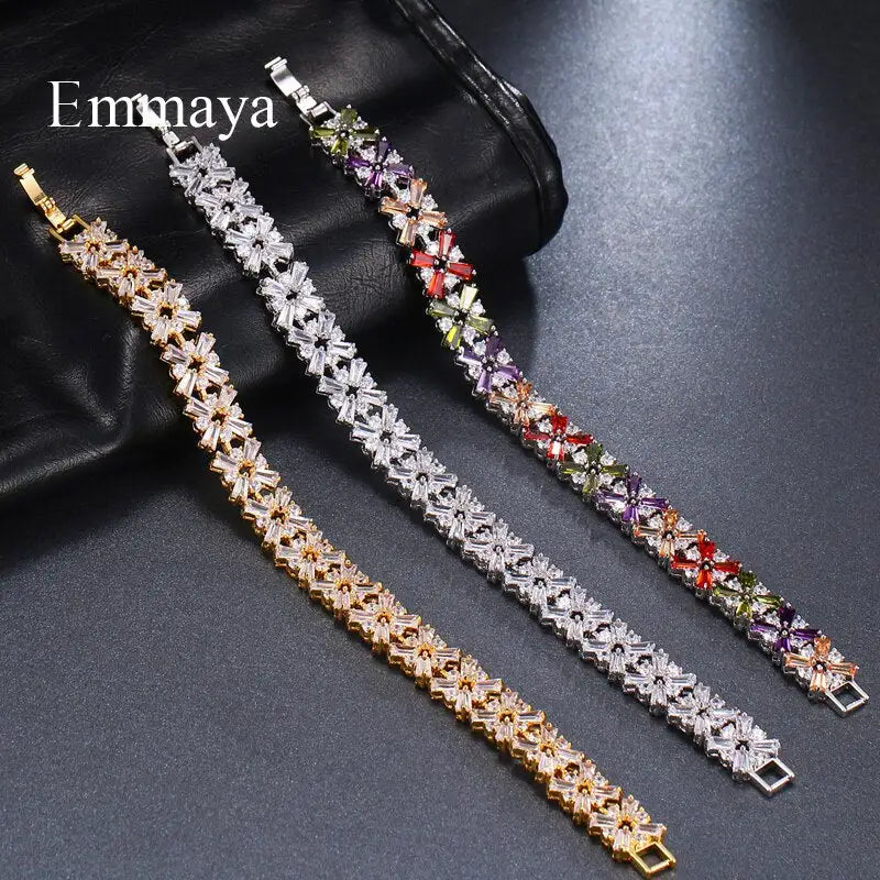 Luxury Crystal Charm Bracelets for Women