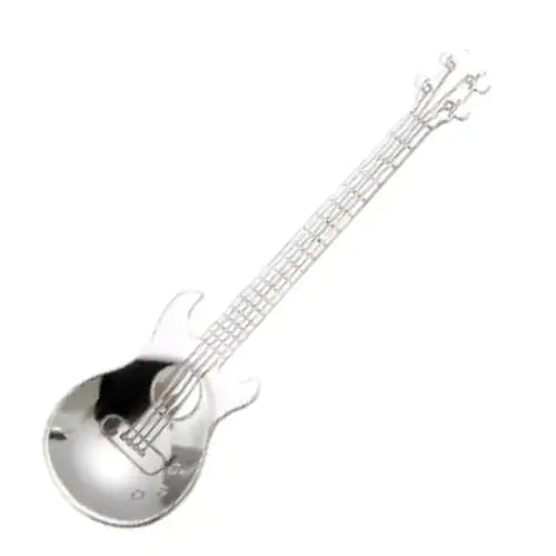 Stainless Steel Guitar Shaped Love Coffee Spoon Teaspoon