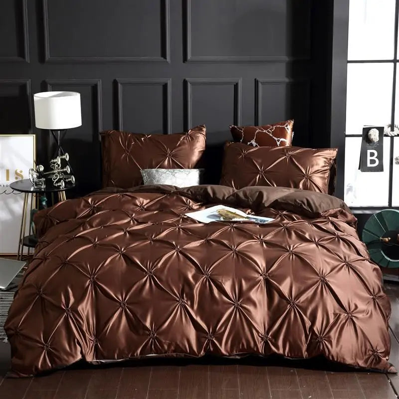 NEW Luxury Silk Bedding Set