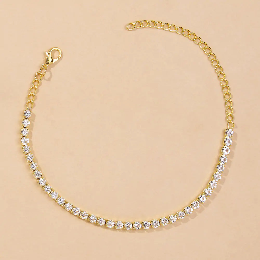 Rhinestone Anklet (Summer 2023 Collection)