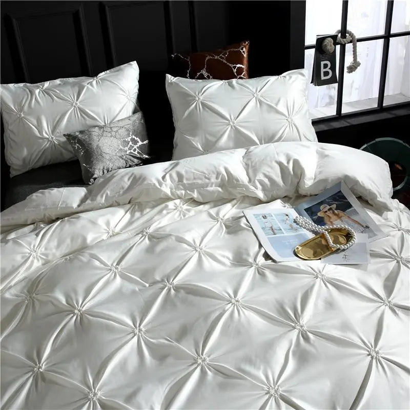 NEW Luxury Silk Bedding Set