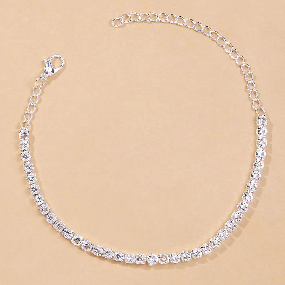 Rhinestone Anklet (Summer 2023 Collection)