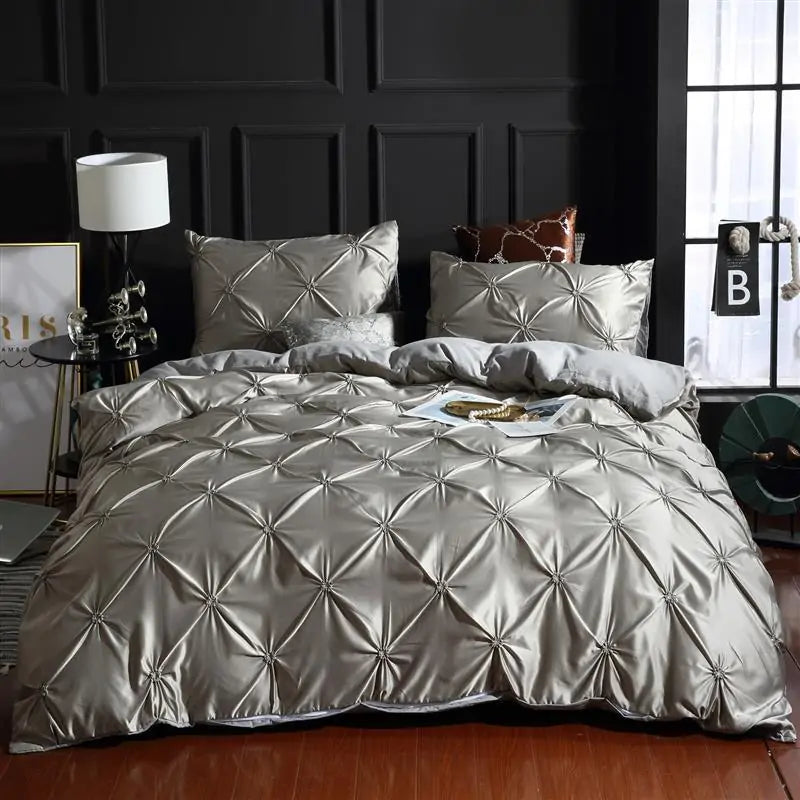 NEW Luxury Silk Bedding Set