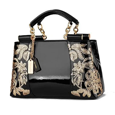 Luxury Embroidered Women's Shoulder Bag