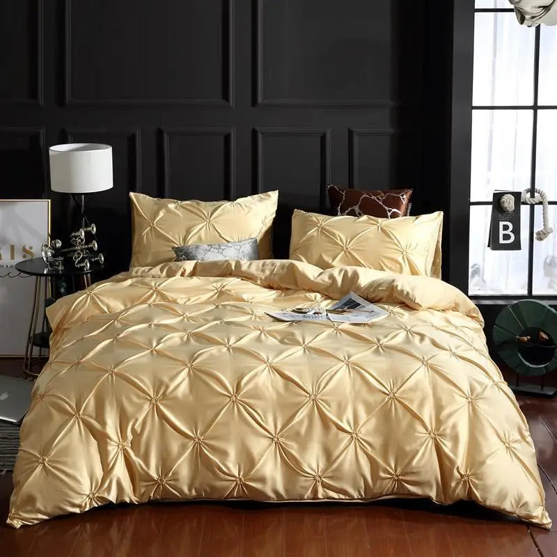 NEW Luxury Silk Bedding Set