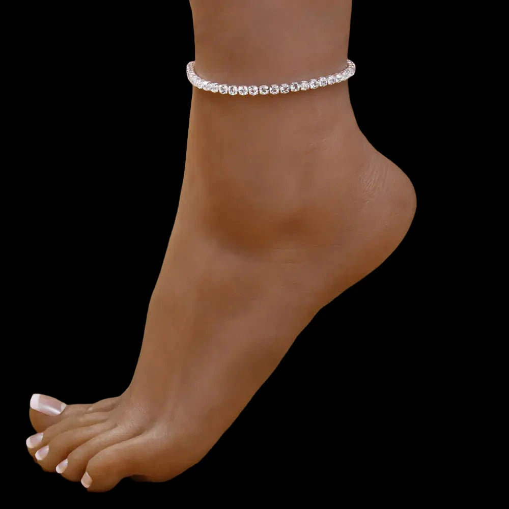 Rhinestone Anklet (Summer 2023 Collection)