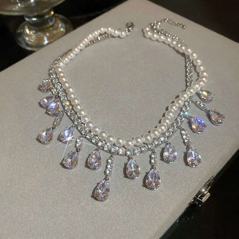 NEW ARRIVAL: Luxury Pearl Tassel Necklace