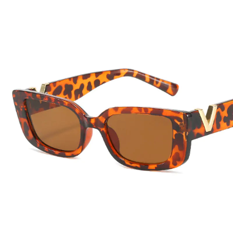 2024 Collection Rectangle Retro Sunglasses