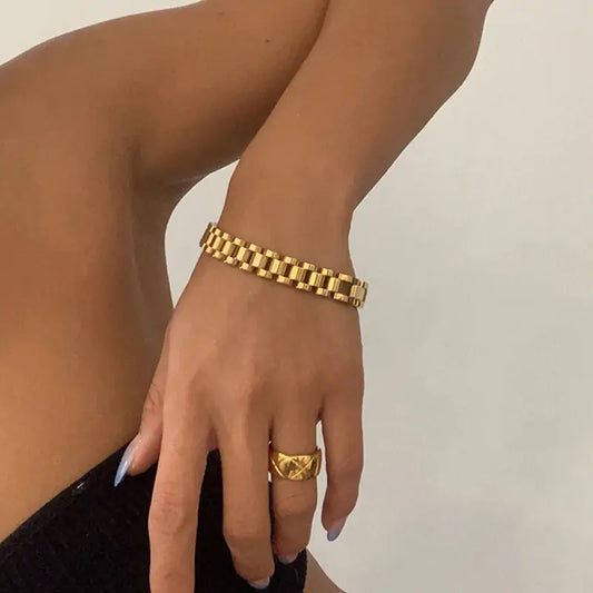 18K Gold Plated Ladies Bracelet (2023 Collection)