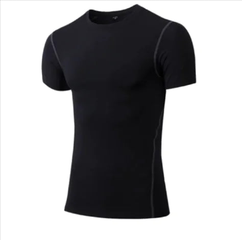 Solid Color Quick-Drying Short Sleeve