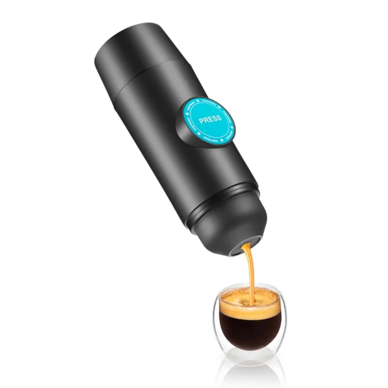 2 in 1 Capsule & Ground Mini Espresso Portable Coffee Maker