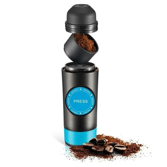 2 in 1 Capsule & Ground Mini Espresso Portable Coffee Maker