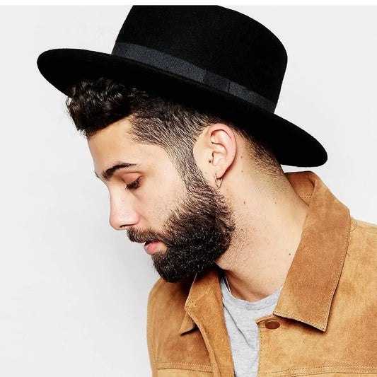Flat Top Hat For Men