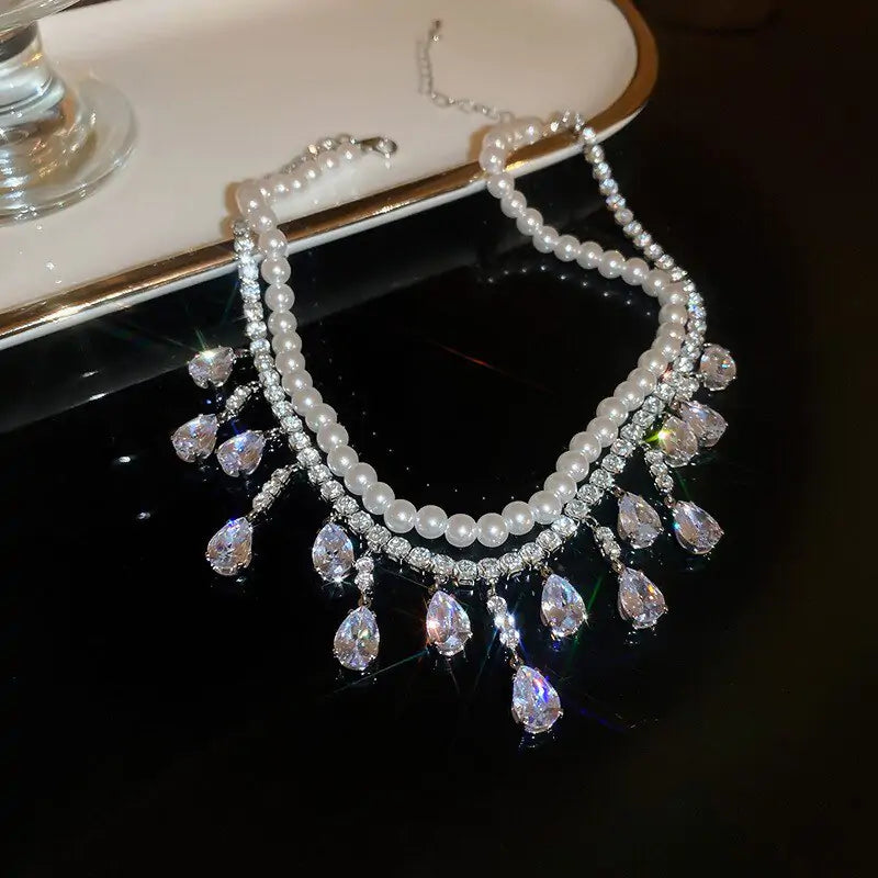 NEW ARRIVAL: Luxury Pearl Tassel Necklace