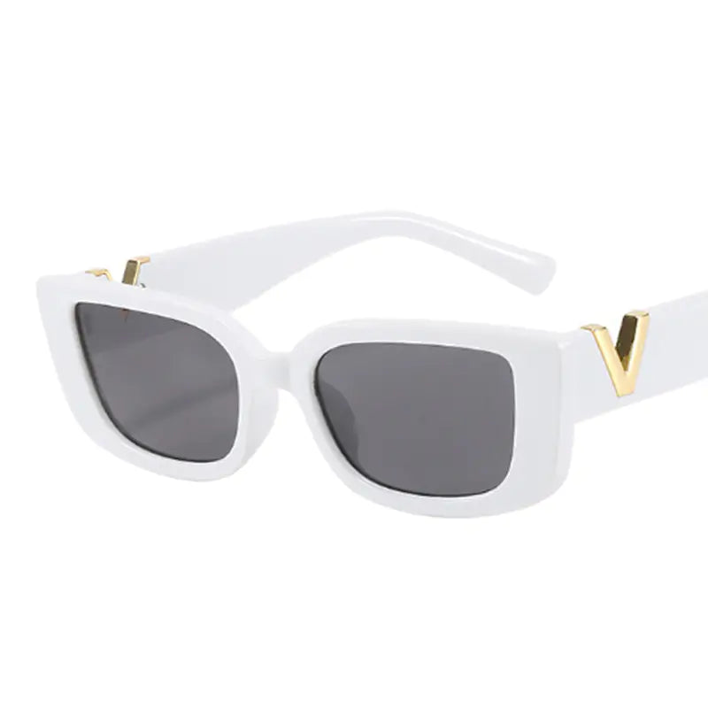 2024 Collection Rectangle Retro Sunglasses