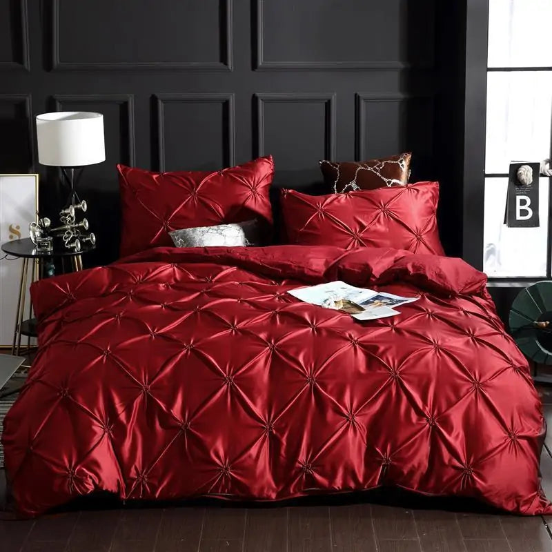 NEW Luxury Silk Bedding Set