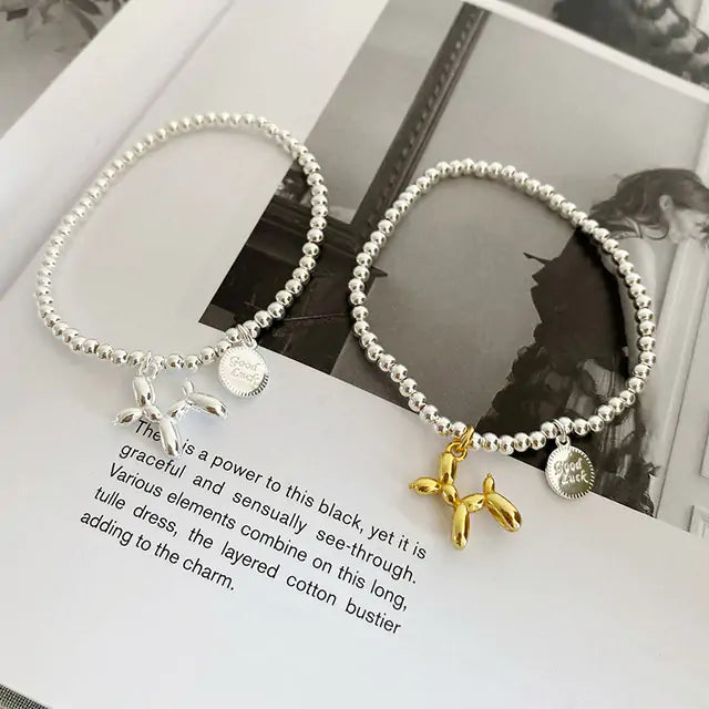 Dog Stamp Couple Bracelets