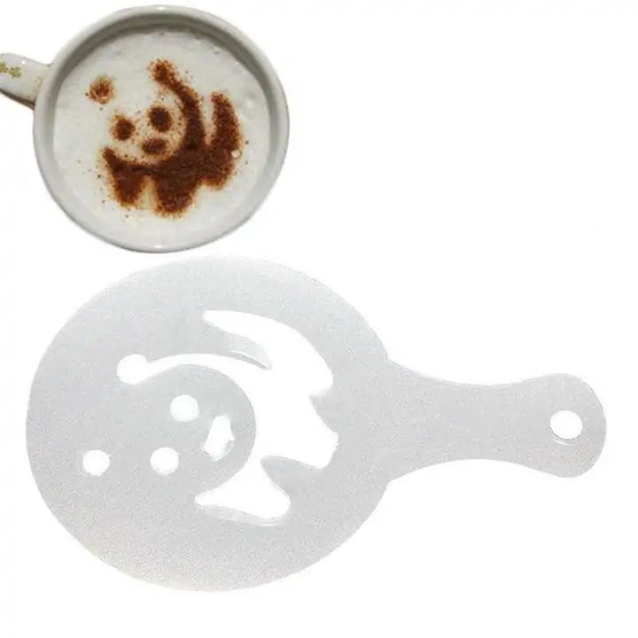 Cute Coffee Instant Art Stencils