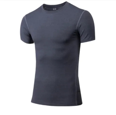 Solid Color Quick-Drying Short Sleeve