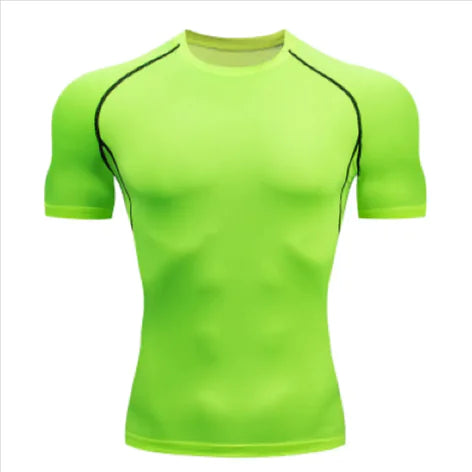 Solid Color Quick-Drying Short Sleeve