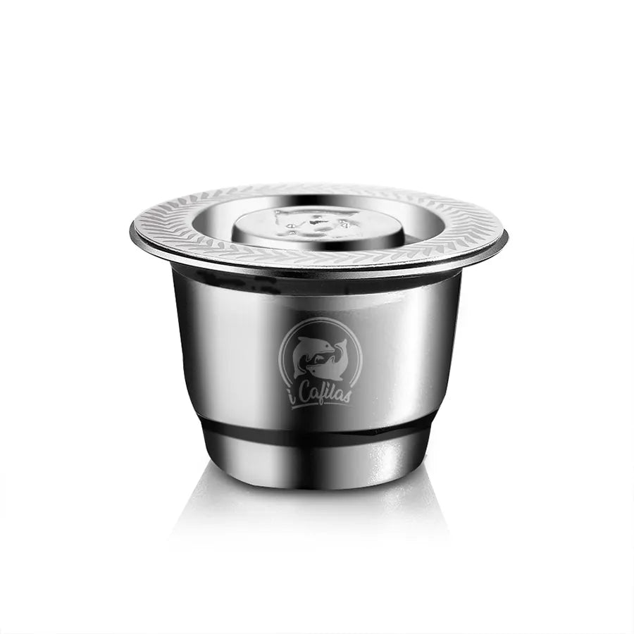 Stainless Steel Refillable Coffee Capsule and Accessories