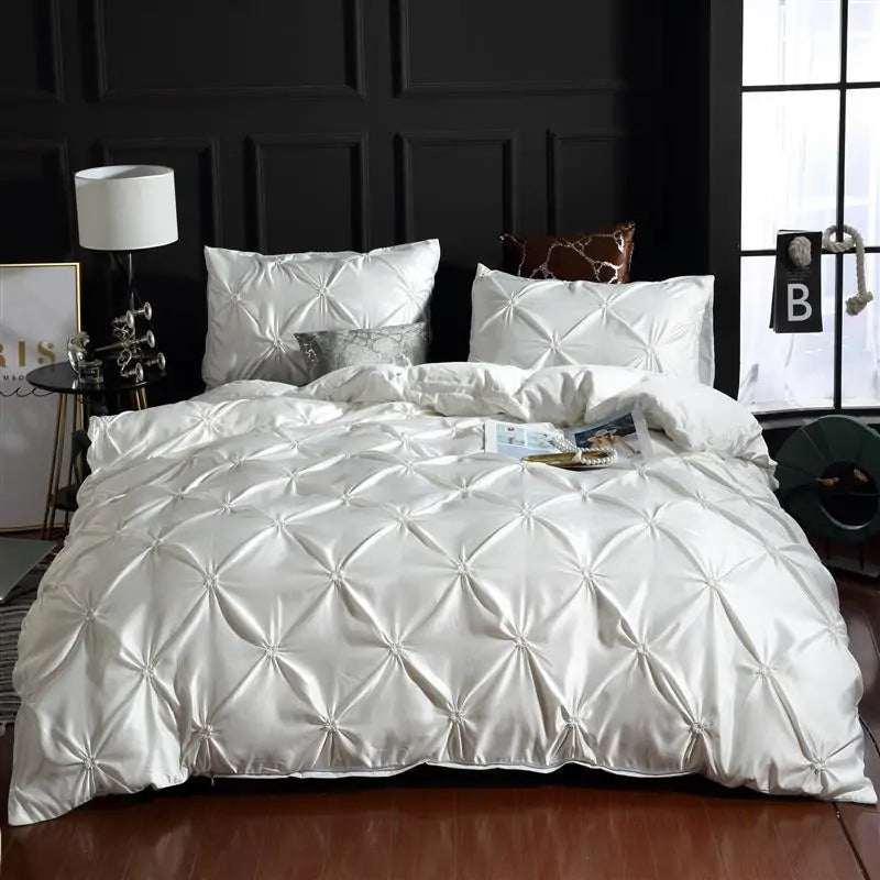 NEW Luxury Silk Bedding Set